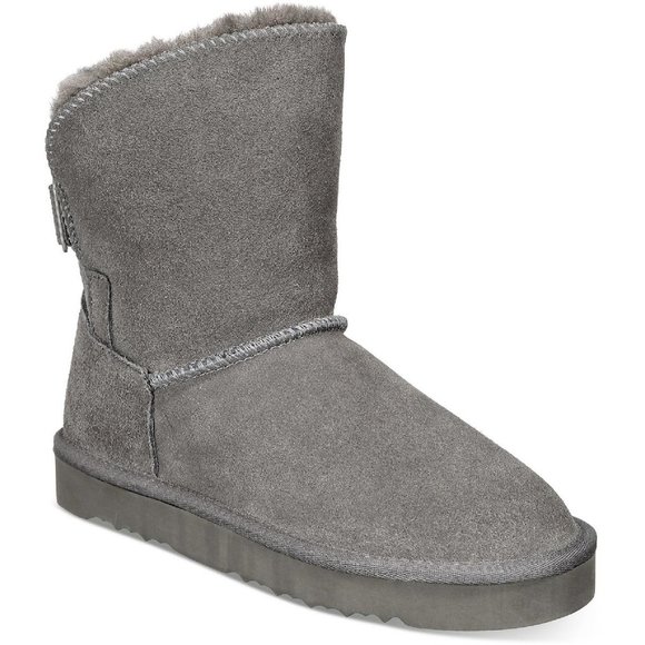 Style &Co Women's Teenyy Cold-Weather Booties Grey 8M B4HP - Picture 1 of 3